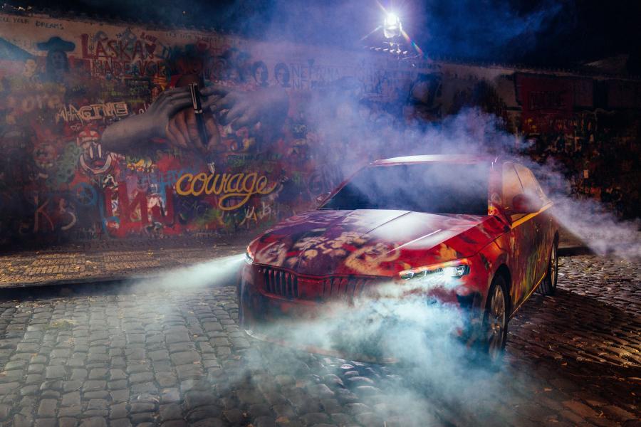  Skoda Scala Art Car by Chemis 2018 года  (фото 4 из 10)
